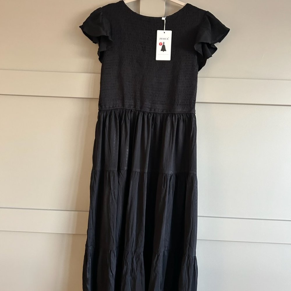 Zessica Maxi Dress - Black